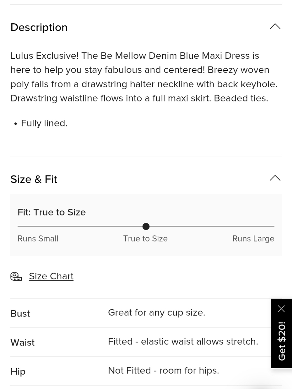 Lulus Be Mellow Denim Blue Maxi Dress - Picture 5 of 5